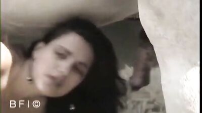 Latina Stunner Sucks Horse's Breath Away