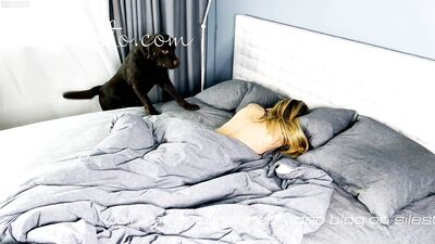 Unleash Your Wild Side: Veronica Silesto's Morning Party With Zoo Porn Dog, Horse, and Men Sex!