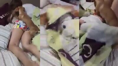 Dog humping a Filipina Girl