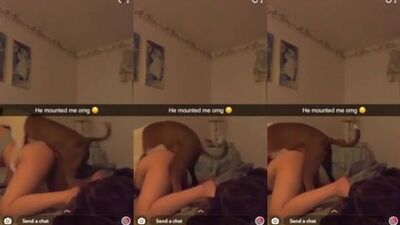 Try fuck dog family snapchat