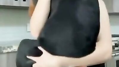 Some sexy kissing