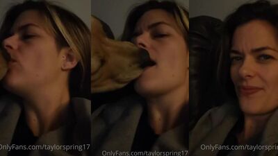 Mommy gets a good kissing 3