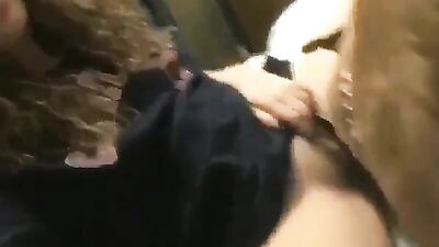 Dogs Paw Tattoo on BBWs Cheeks