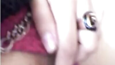 girls webcam with her dog
