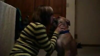 French Kiss with Lover