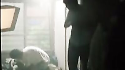Amateur Honey Devours Cock in Lustful Threesome