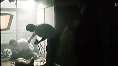 Amateur Honey Devours Cock in Lustful Threesome