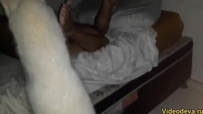 Gorgeous 18yo Babe Sucks Dog Cock & Swallows Massive Load