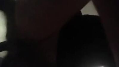 Teen in her room with dog