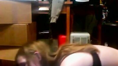 Teen kissing