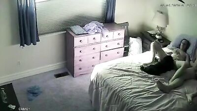 hidden cam couple with dog