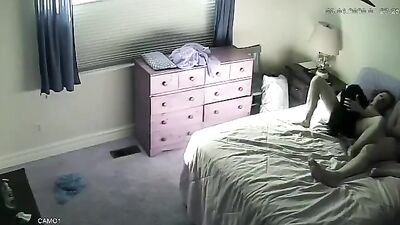 hidden cam couple with dog