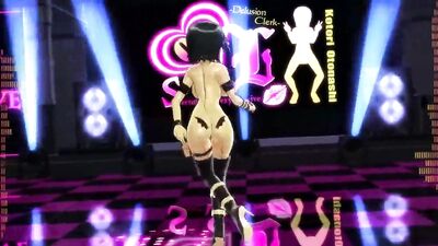 anime big breasts dance girl
