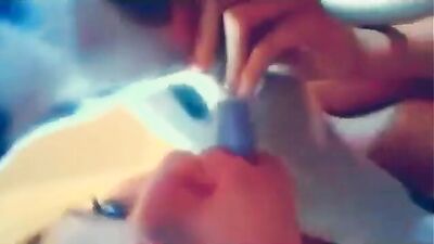 kiss and lick