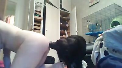 Chic Amateurs Share Forbidden Favors with Hung Dogs