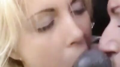 The hottest girls ever sucking cock on a big horse. Awesome
