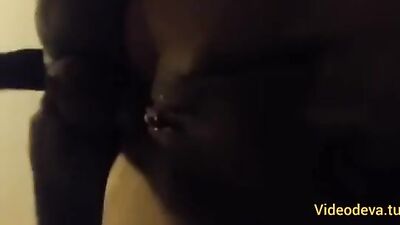 Pit Bull Teaches Teen Babe Dirty Tricks