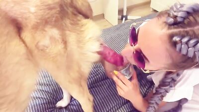 Sonya UnMasked Man and Doggy