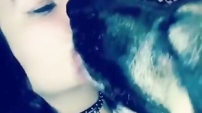 Dog Kissing
