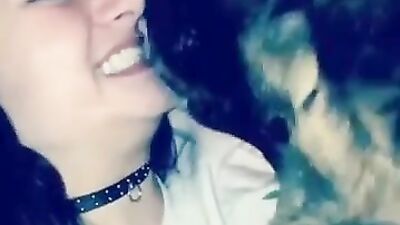 Dog Kissing