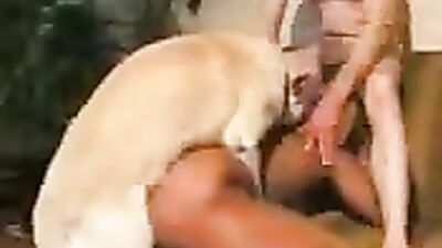 Old time bestiality couple sex