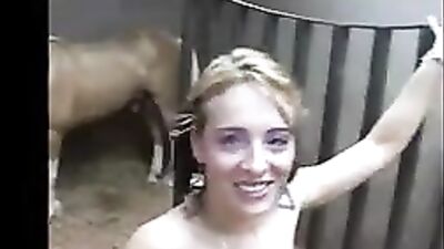 Mouth full of horse um