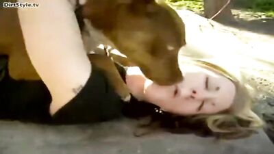 Kisses with my dog