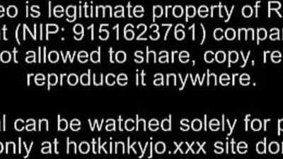 HotkinkyJo Huge Horse Dildo 720p