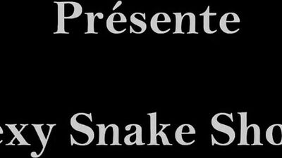 Sexy snake show