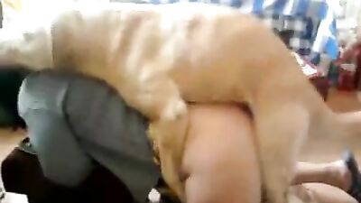 My big ass fucked by my dog