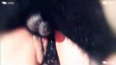 Surrendered before his huge cock