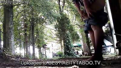 Playful Lovers Camping Getaway Turns Naughty with Happy Hounds