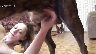 Sveta Slobbers Messy Doggy Deep Throat