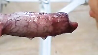 Teeny Babe Sucks Doggy Dick