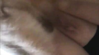 Her Huskys Hard Dick Delights Her Mouth