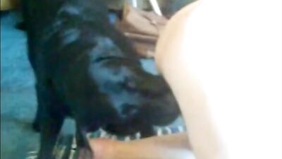 Dog Devouring Teen Babes Tight Pussy