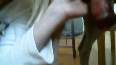 Semen-Filled Doggy Style Blowout for Hungry Vixen