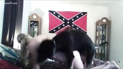 Moms Naughty Zoo Date: Deepthroat & Fucked By Our Burro