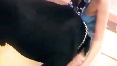 Married Mistress Makes Out With Fido