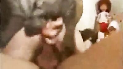 Milf Seduces Pup, Shares Hard Cock