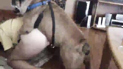 Amateur Japanese Babe Shares Dirty Kisses With Loyal Canine Companion