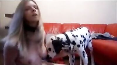 Dog cum part 2