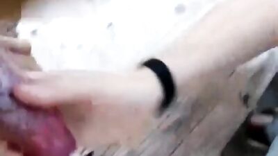 Girl Sucking Dog and Swallow