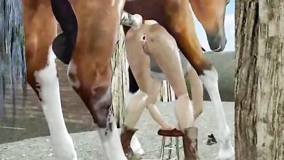 Bestiality cartoons big horse coock