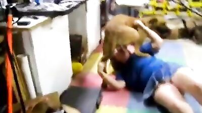 Doggy BJ