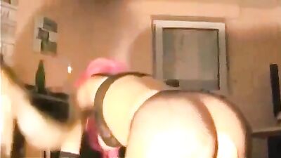 Cute Pink Lady Fucked by Dog