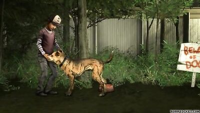 The Walking Dead - Clementine and Dog reupload