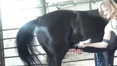 i tied my girlfrend and put my dog to lick her pussy