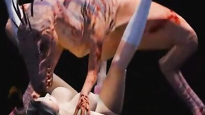My wife knoted and driping dog cum