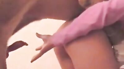Tatto blonde and stallion cock